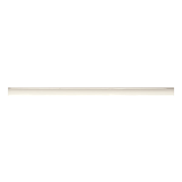 Bedrosians Clara .5" x 12" Glossy Ceramic Jolly Trim in Ivory | Item Code 100000812
