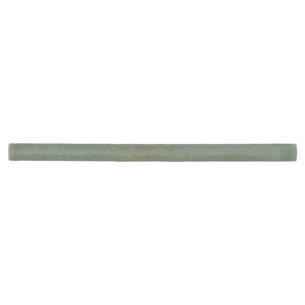 Bedrosians Celine 0.5" x 8" Matte Porcelain Jolly Trim in Sage | Item Code 100003143
