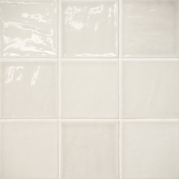Bedrosians Marin 4" x 4" Ceramic Wall Tile in Sand Dollar | Item Code 100003168