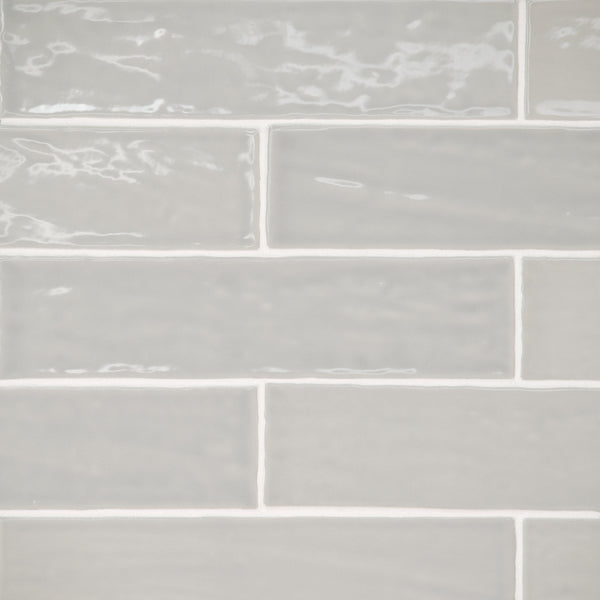 Bedrosians Marin 2.5" x 10" Ceramic Wall Tile in Pebble Gray | Item Code 100003176