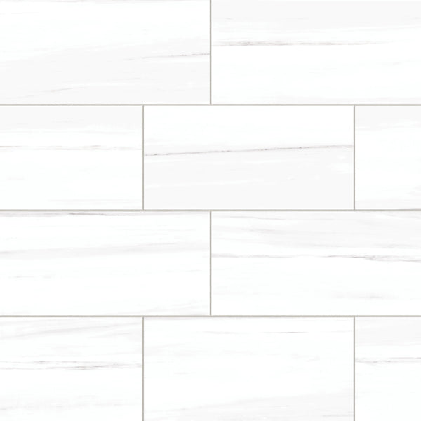 Bedrosians Prati 12" x 24" Honed Porcelain Field Tile in Dolomite | Item Code 100003569