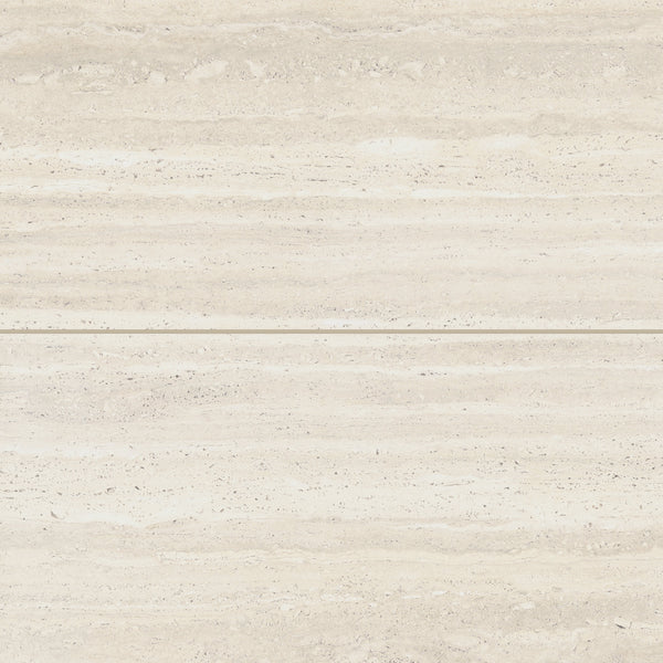 Bedrosians Sensi Roma 24" x 48" Satin Porcelain Field Tile in Ivory | Item Code 100005389