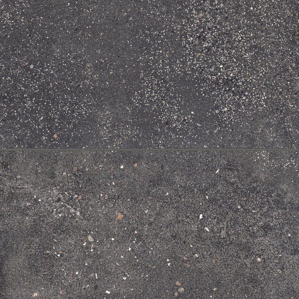 Bedrosians Area 51 24" x 48" Matte Porcelain Paver in Black | Item Code 100007089