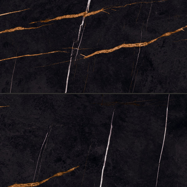 Bedrosians Magnifica Era Luxury 24" x 48" Satin Porcelain Field Tile in Sahara Noir | Item Code 100007477