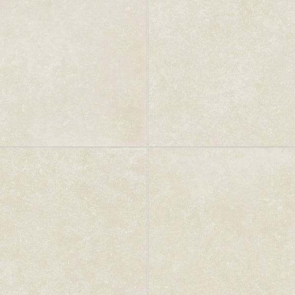 Bedrosians Bluerun 24" x 24" Matte Porcelain Field Tile in Antique White | Item Code 100008035