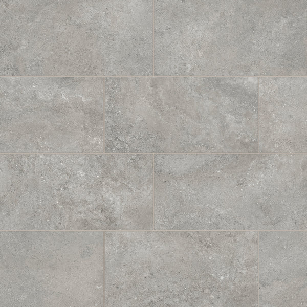 Bedrosians Ikonite 12" x 24" Honed Porcelain Field Tile in Grey | Item Code 100008621