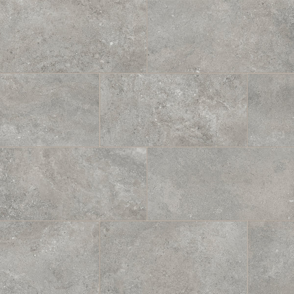 Bedrosians Ikonite 12" x 24" Lappato Porcelain Field Tile in Grey | Item Code 100008624