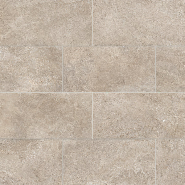 Bedrosians Ikonite 12" x 24" Lappato Porcelain Field Tile in Walnut | Item Code 100008626