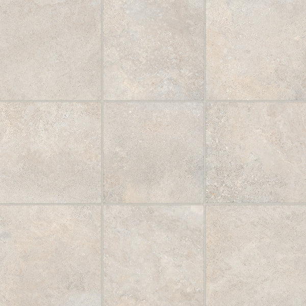 Bedrosians Ikonite 4" x 4" Honed Porcelain Mosaic in Light | Item Code 100008721