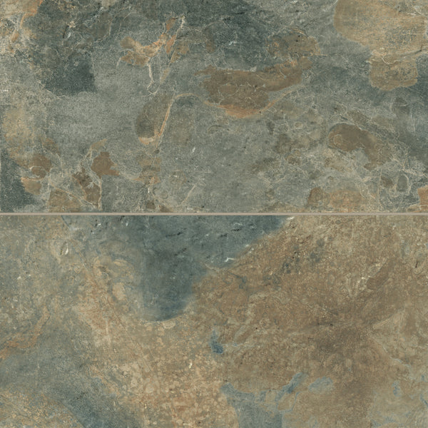 Bedrosians Sinai 24" x 48" R11 Anti-Slip Matte Rectified Porcelain Field Tile in Green | Item Code 100008997