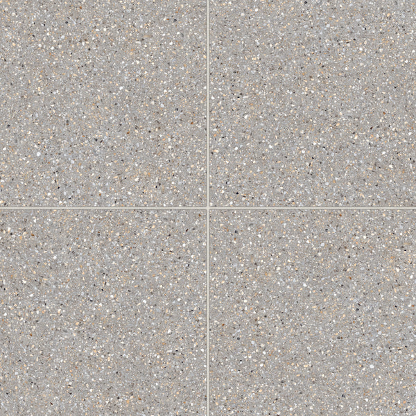 Bedrosians Mystere 24" x 24" Structured Porcelain Tile in Light Grey | Item Code 100009630