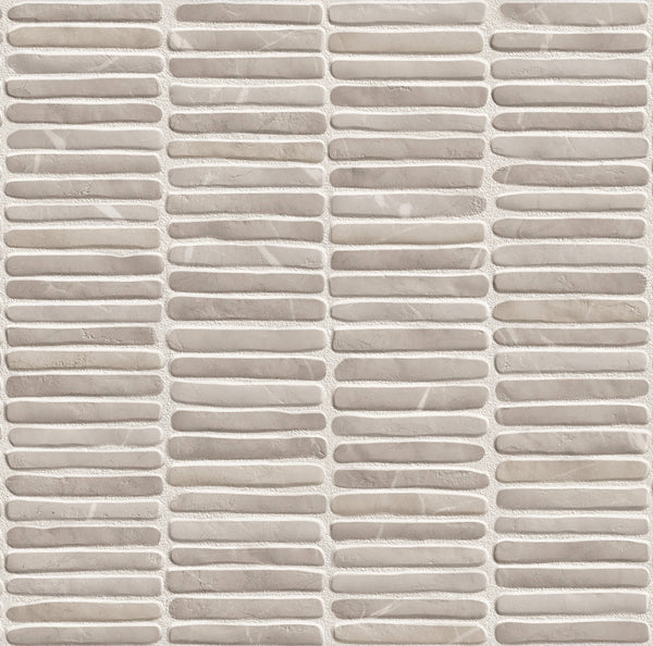 Bedrosians Node Greige 16x48 Ceramic Wall Tile Matte | Item Code 100010188