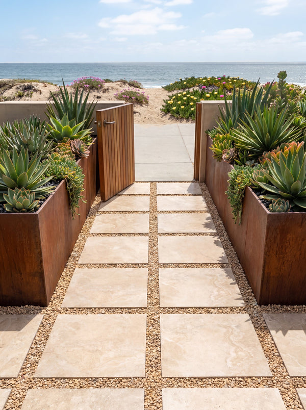 Bedrosians Kailani Sand 24x24 Porcelain Paver R11 2cm Matte | Item Code 100010190
