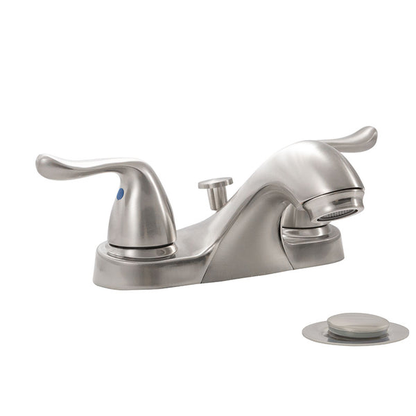 MSI 2-Handle Bathroom Faucet in Brushed Nickel (4201-405) | MSI Item FAU-B2HBN4201-405