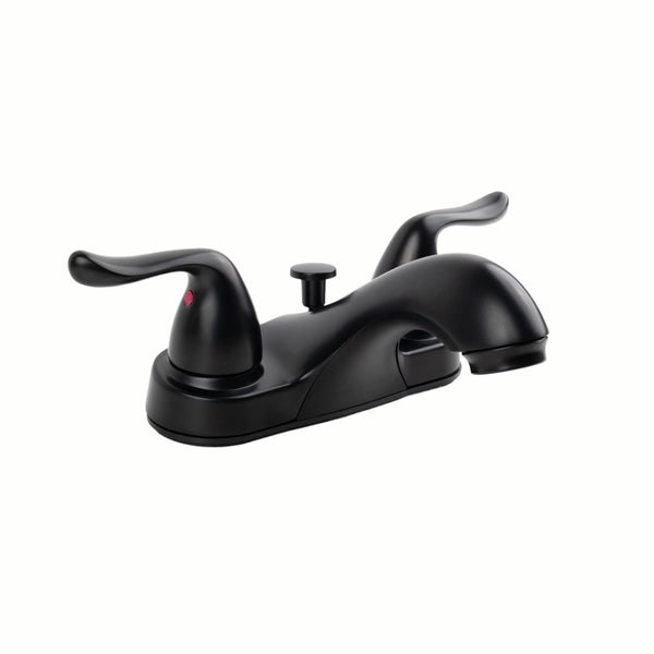 MSI 2-Handle Bathroom Faucet in Matte Black (4201-405) | MSI Item FAU-B2HMB4201-405