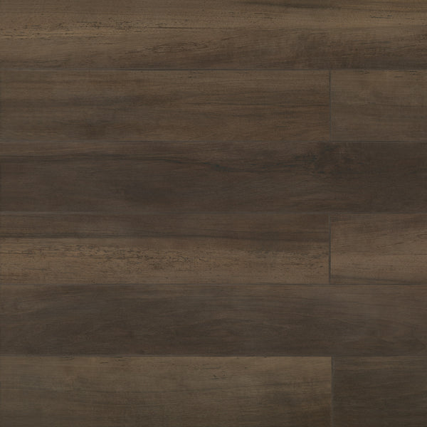 Bedrosians Antique 8" x 48" Wood Look Matte Porcelain Tile in Wenge | Item Code CRDANTWEN848-N