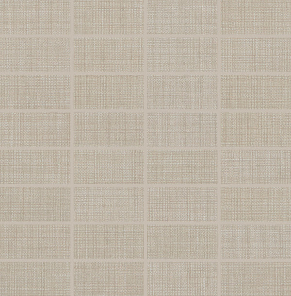 Daltile Fabric Art Modern Textile Taupe, Straight Joint, 1X3, Matte | Daltile SKU MT5213MS1P1