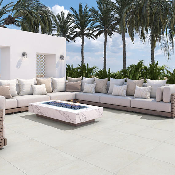 Rekindle White, Xterior Paver, 24X24, Textured