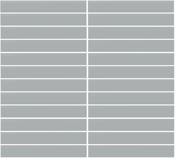 Daltile Color Wheel Mosaic Matte Desert Gray, Straight Joint, 2X2, Matte | Daltile SKU X71422MS1P2