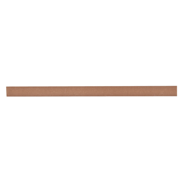 Bedrosians Makoto .5" x 8" Matte Ceramic Jolly Miter Edge Trim in Umi Terracotta | Item Code DECMAKUMTJOLM