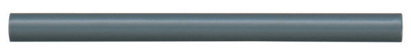 Bedrosians Reine 0.5" x 8" Jolly Miter Edge Ceramic Trim in Gentlemen Grey | Item Code DECREIGEGJOLM
