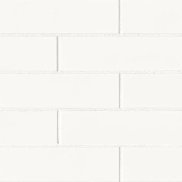 Bedrosians Zenia 2.5" x 9" Porcelain Floor & Wall Tile in Milky Way | Item Code DECZENMIW259G