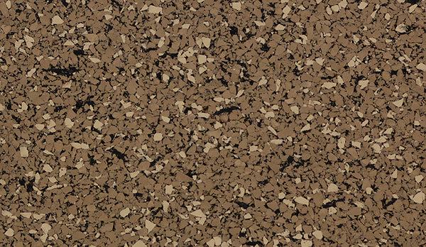Ecore Interlocking Tile - L1, Basic Fit EL43A Mocha Latte 2, 8mm x 23in x 23in | SKU ILT1-000324