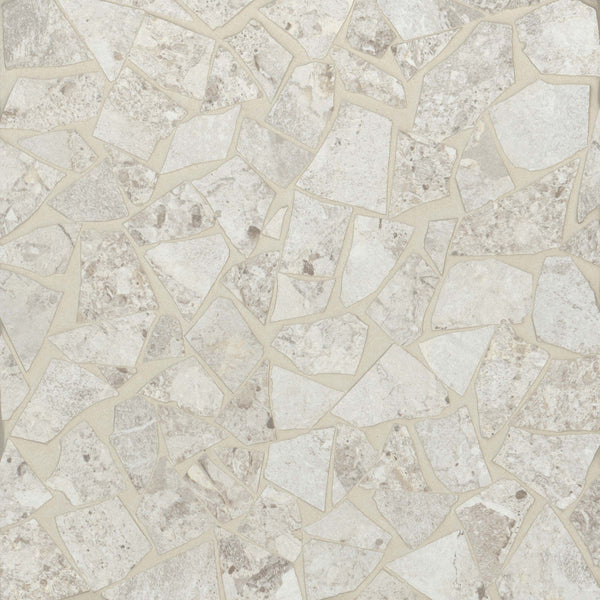 Bedrosians Frammenta Floor & Wall Palladiana Mosaic in White | Item Code FIOFRAWHIPALMO
