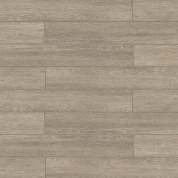 Bedrosians Titus 2.0 6"x36" Matte Porcelain Tile in Camel | Item Code FLOTITCAM636