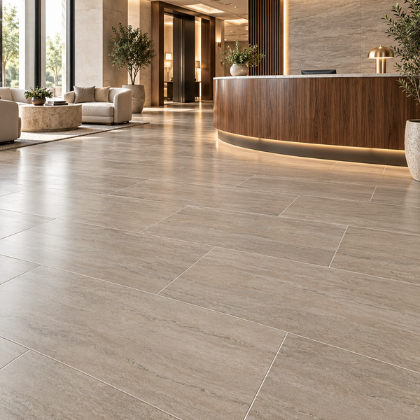 Haddonstone Atlas, Rectangle, 12X24, Vein Cut, Satin Polished