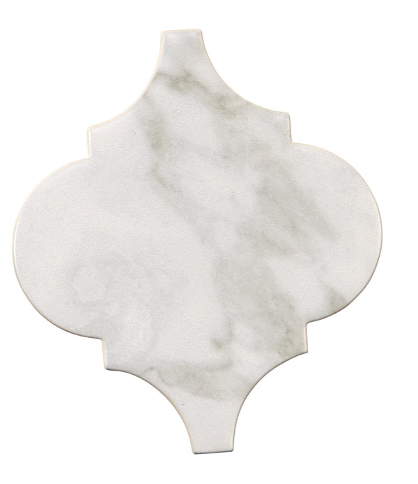 Marazzi Marble Obsession Arabescato, Arabesque, 6, Matte | SKU MB206ARAB1P2
