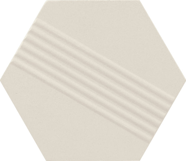 Marazzi Rhyme and Reason Canvas, Hexagon, Ripple Mix, 4, Matte | SKU RR17HEX4MIXMT