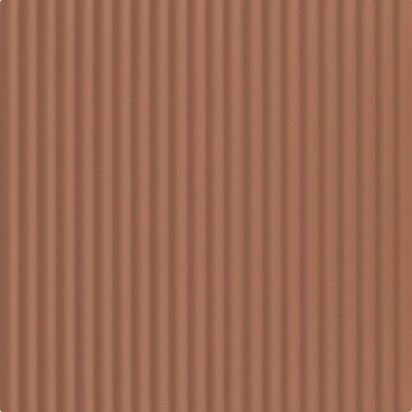 Marazzi Rhyme and Reason Warm Terracotta, Square, Ripple Mix, 6X6, Matte | SKU RR20SQU66MIXMT