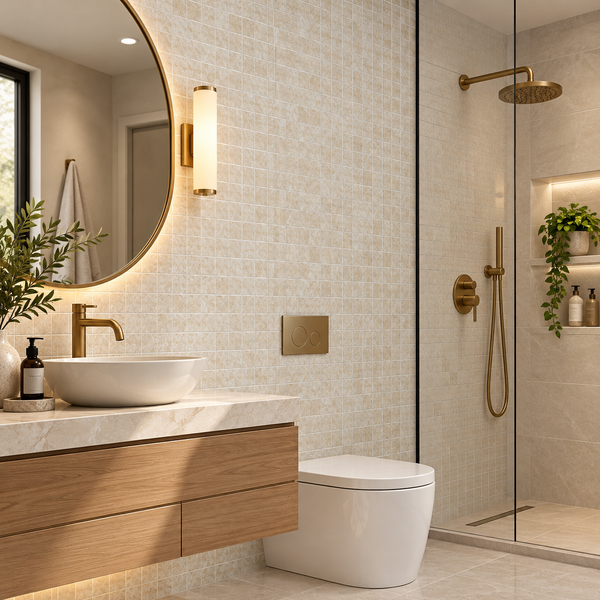 LEGIONS TAJA IVORY 2X2 MATTE MOSAIC
