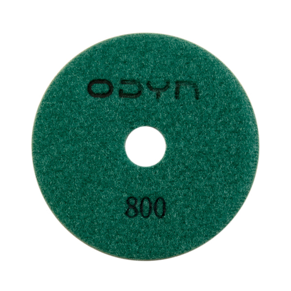 Bedrosians ODYN Premium Wet Stone Polishing Pad 4" x 5/8" - 800 Grit | Item Code ODYPADWET4-800SU