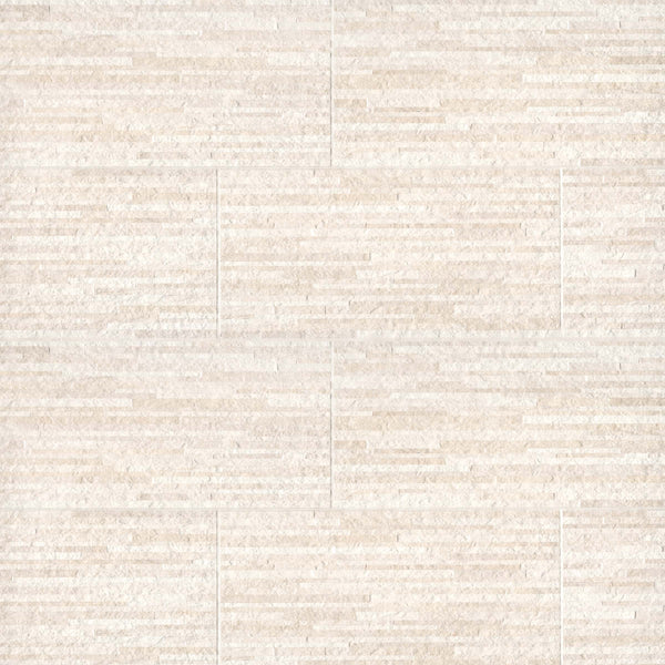 Bedrosians Purestone 12" x 24" Matte Muretto Textured Porcelain Tile in Beige | Item Code PIEPURBE1224M