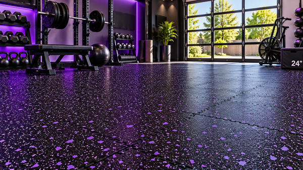 Ecore Interlocking Tile - L1, Basic Fit EL09 Pumpin Purple