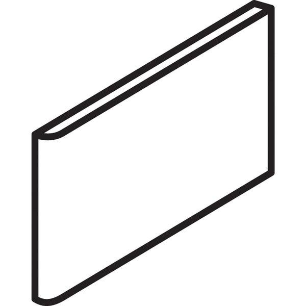 Daltile Color Wheel Classic Biscuit, S4639MOD, Bullnose 3" Side, Glossy | Daltile SKU K175S4639MOD1P2