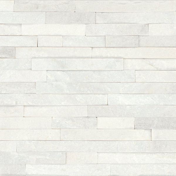 Bedrosians Glacier White 6" x 24" Ledger | Item Code SLTGLCWHTSF