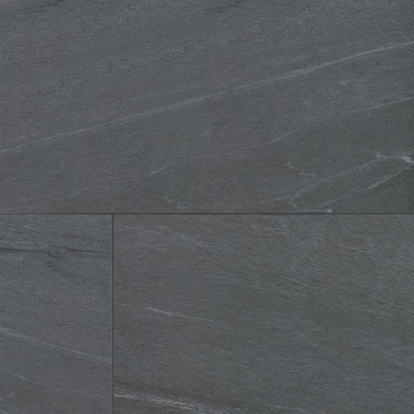 Bedrosians Urban 2.0 24" x 48" Floor & Wall Tile in Raven Black | Item Code STPURBRAV2448