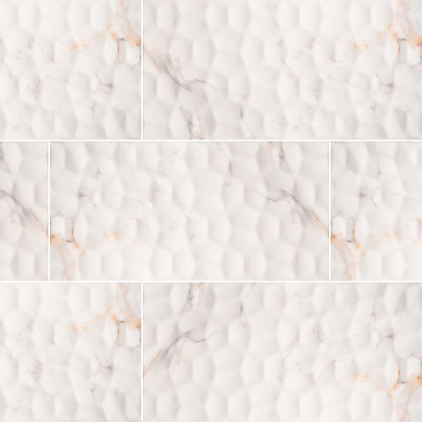 ADELLA VISO CALACATTA 12X24 SATIN MATTE