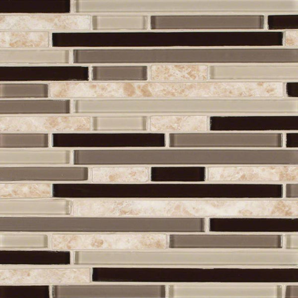 Amalfi Cafe Interlocking Pattern 6mm, MSI product image