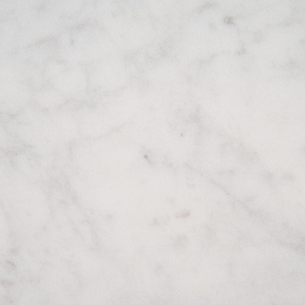 CARRARA WHITE (C) 18"X18"X0.38 HONED
