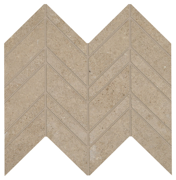 Marazzi Modern Formation Overland Beige, Chevron, Matte | SKU MF02CHEVRMS1P2