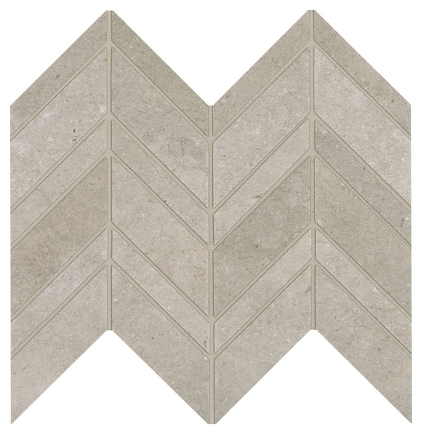 Marazzi Modern Formation Headland Fog, Chevron, Matte | SKU MF04CHEVRMS1P2