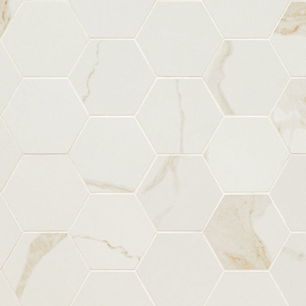 EDEN CALACATTA 3X3 HEXAGON MATTE