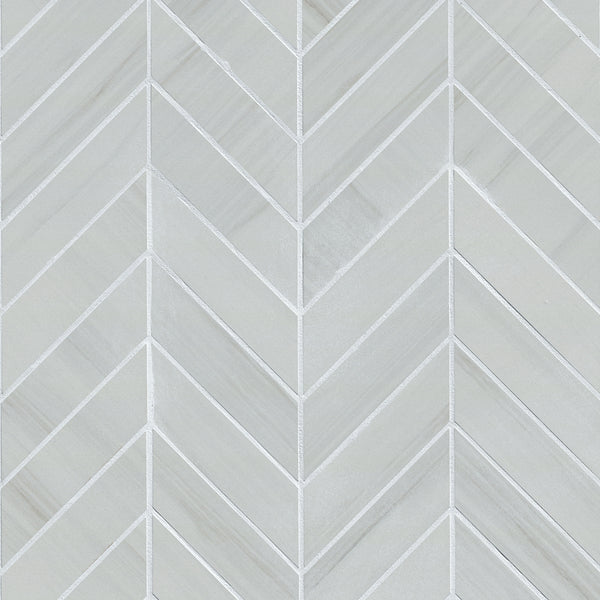 EDEN DOLOMITE CHEVRON MOSAIC 12X15