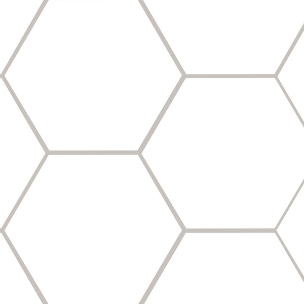 HEXLEY ECRU 9X10.5 HEXAGON