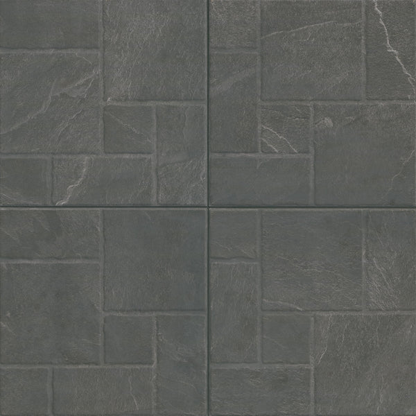 MARLU NERO 18x18 MATTE