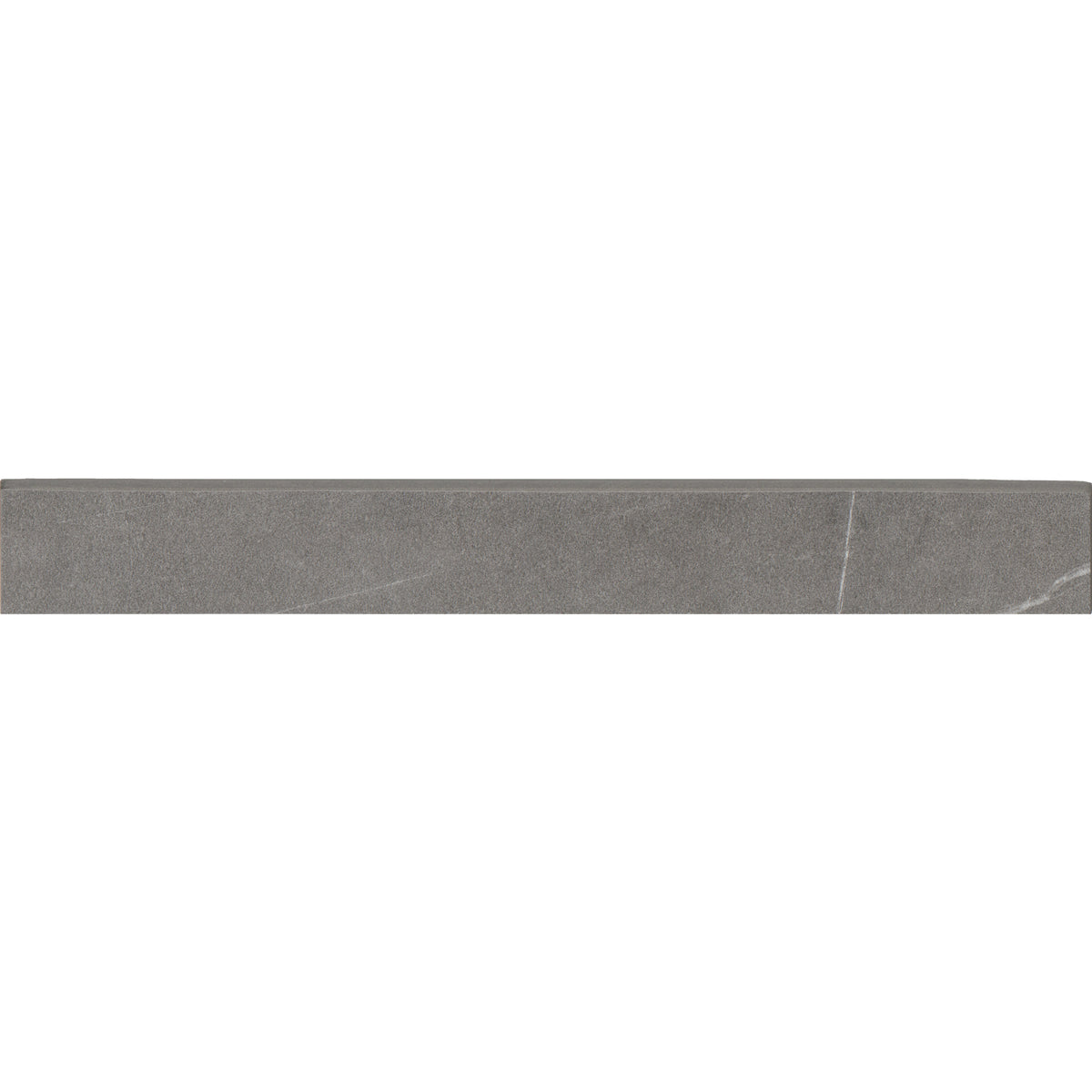 Bedrosians Nomade 3" x 24" Matte Porcelain Bullnose Trim in Argent | Item Code 100000185